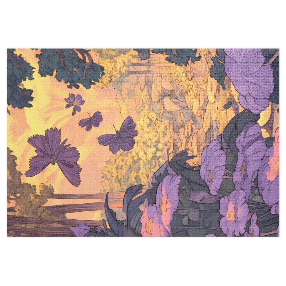 Flight of the Lavender Wings | Jigsaw Puzzles