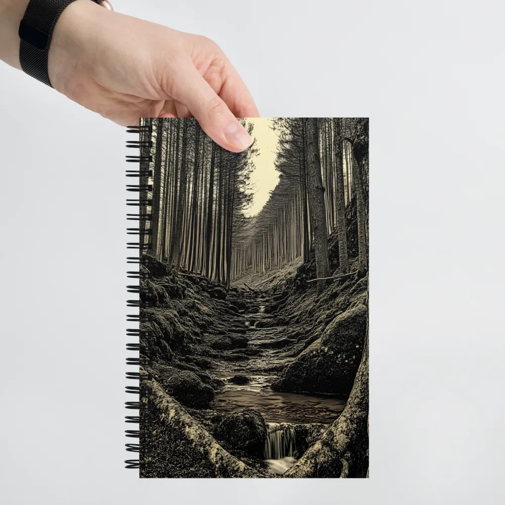 Whispers of the Old Forest 
 Spiral Notebook | 140 pages