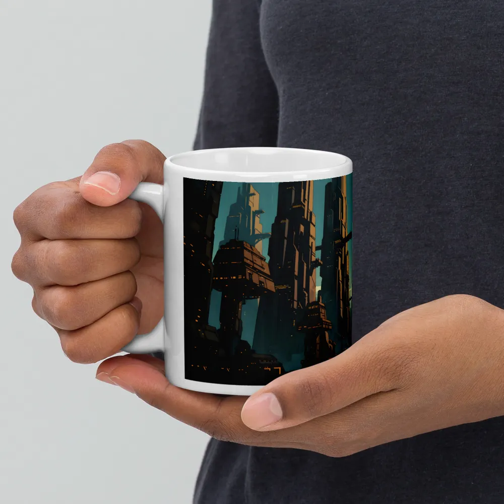 Neo-Canyon City 
 Mug with Red inside | 15 oz