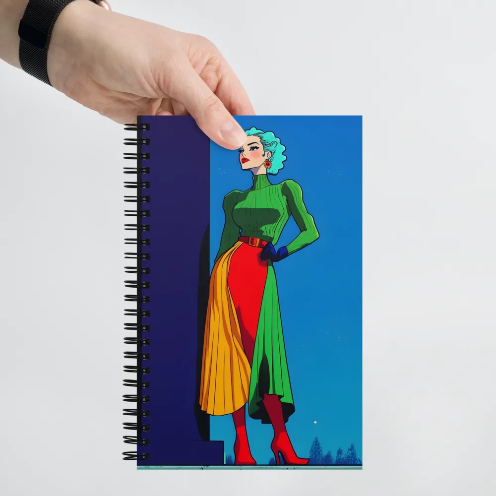 Empowered Fashionista 
 Spiral Notebook | 140 pages