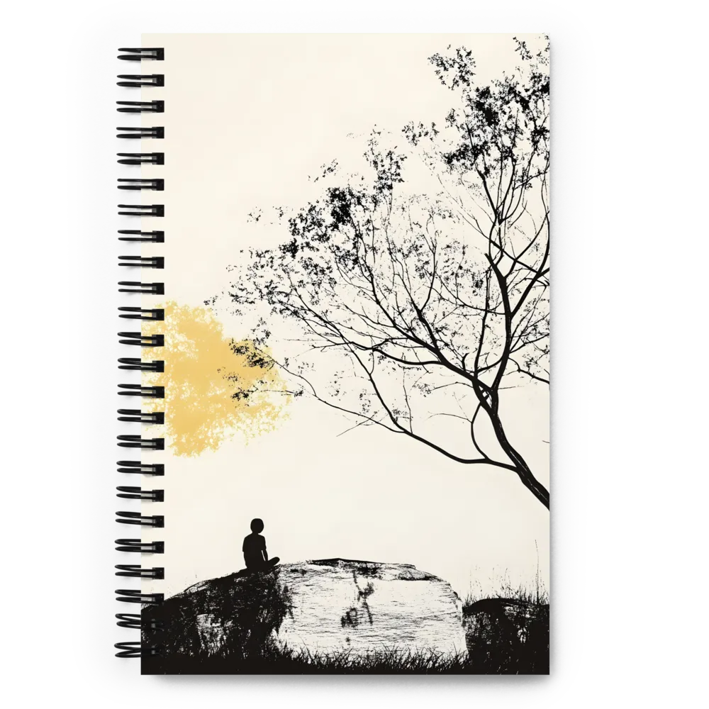Under the Golden Sentinel 
 Spiral Notebook | 140 pages