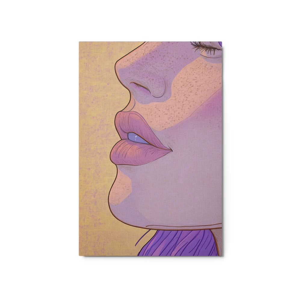 Purple Haze Profile | Art Print