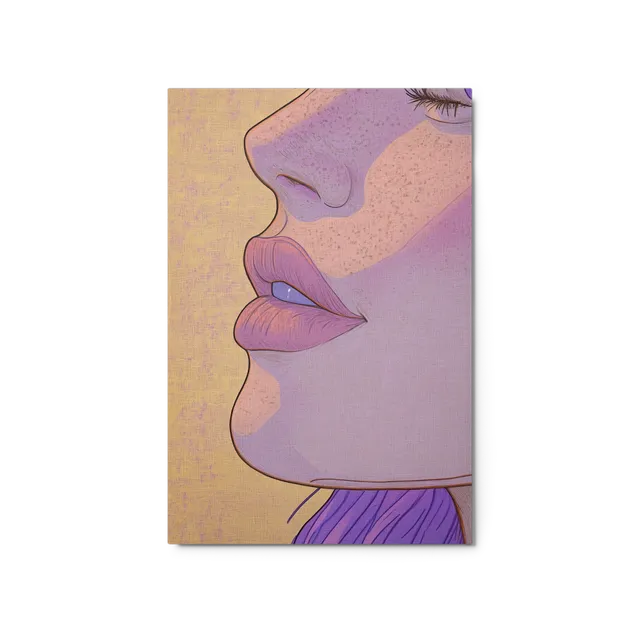 Purple Haze Profile | Art Print