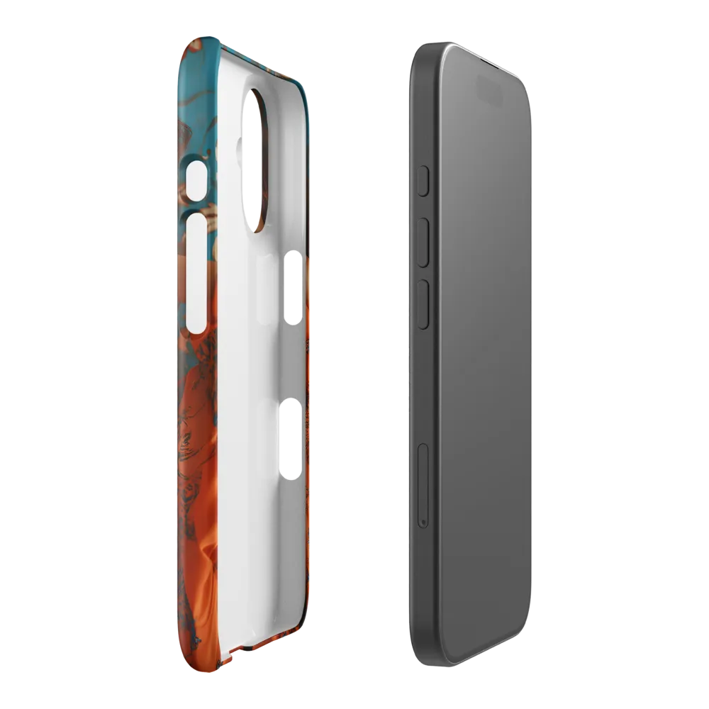 Enchanted Gaze in Orange and Blue 
 Samsung Galaxy S22 | Tough Case