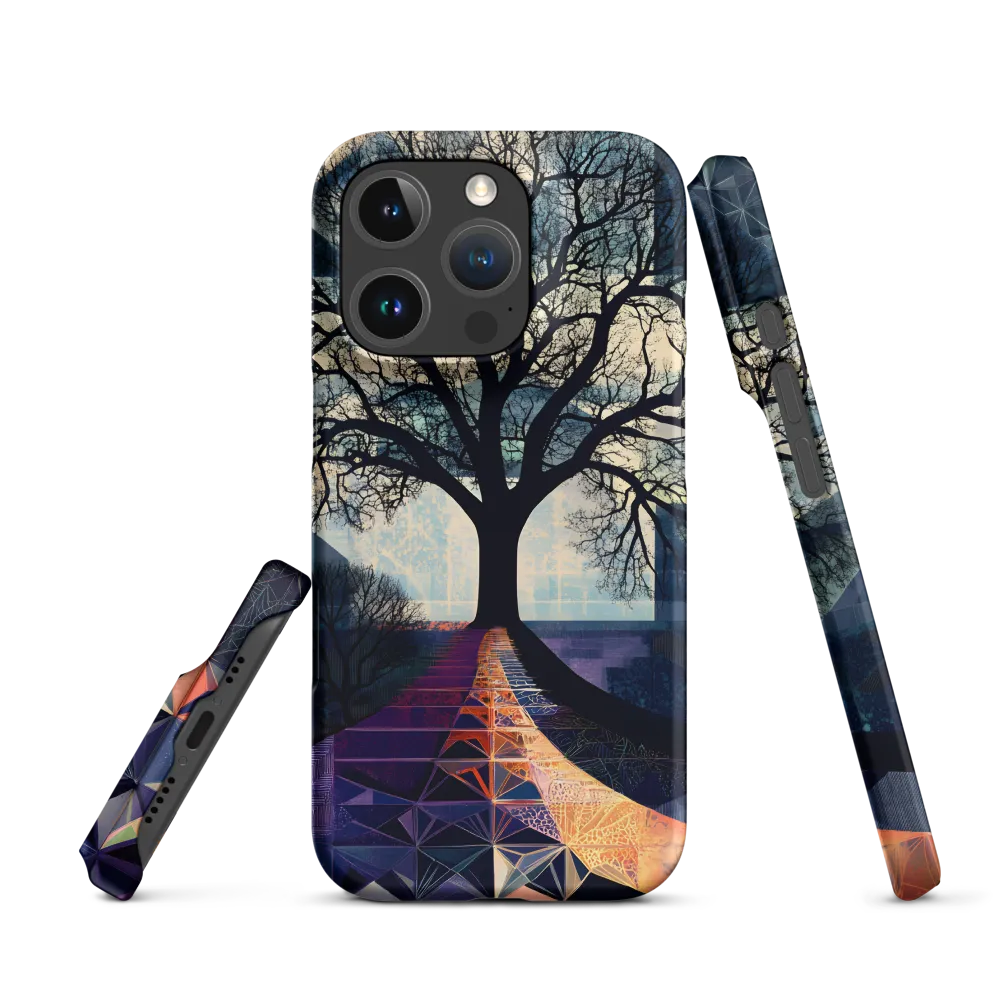 Abstract Tree Landscape Art | Phone Case