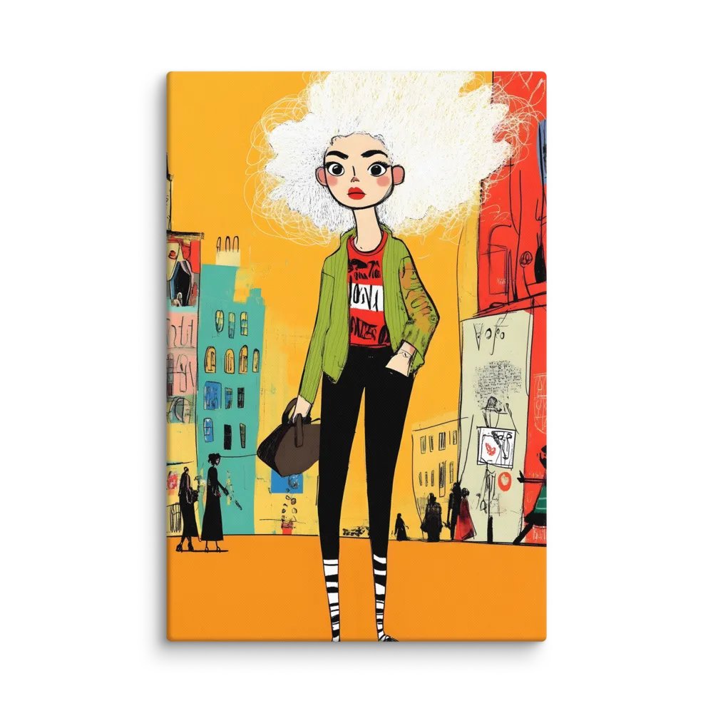 City Wanderer 
 Canvas | 32″x 48″