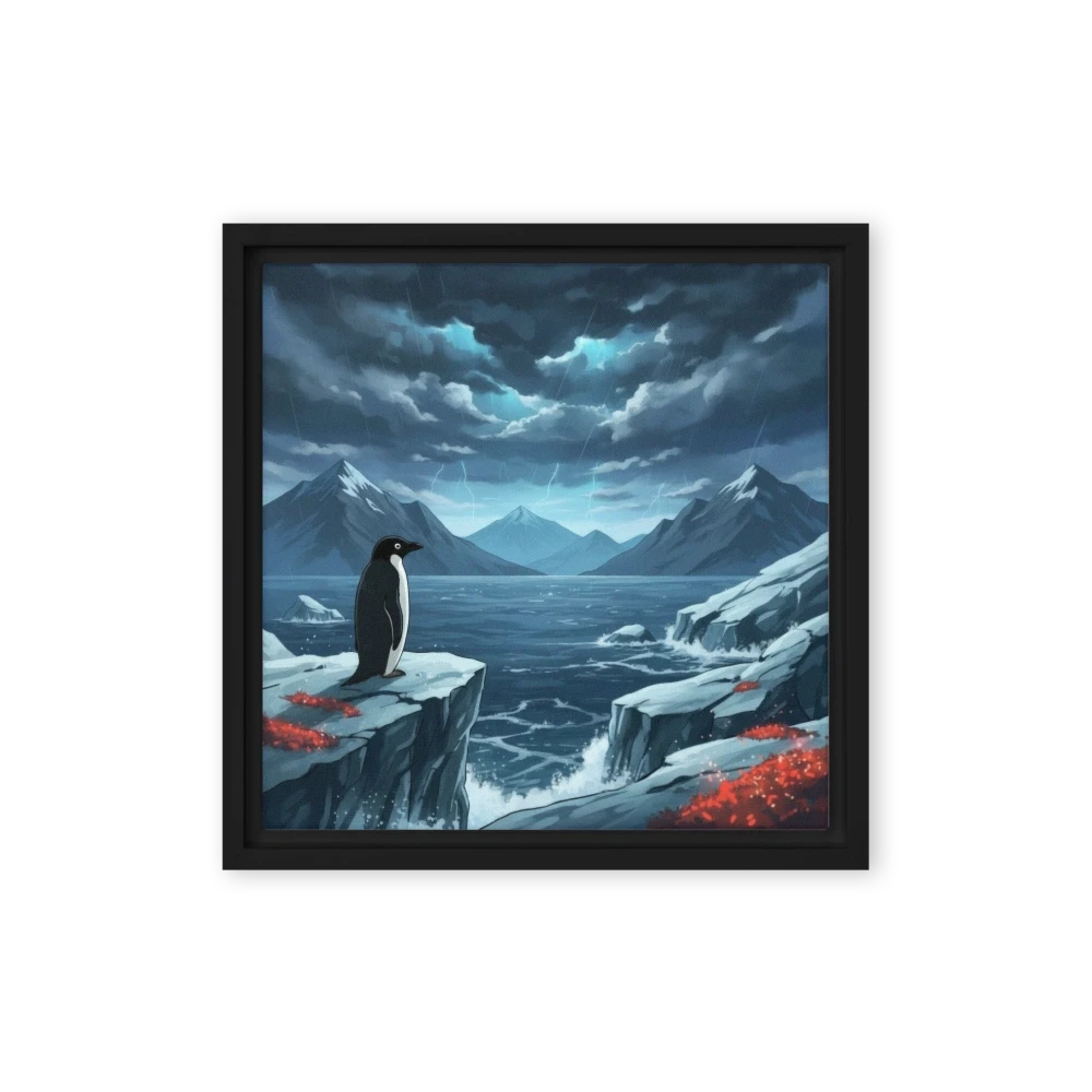 Stormwatch Penguin | Art Print
