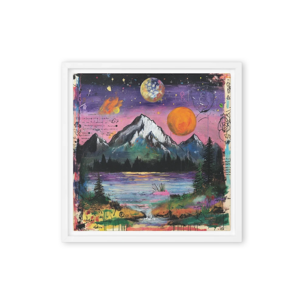 Celestial Peaks | Art Print