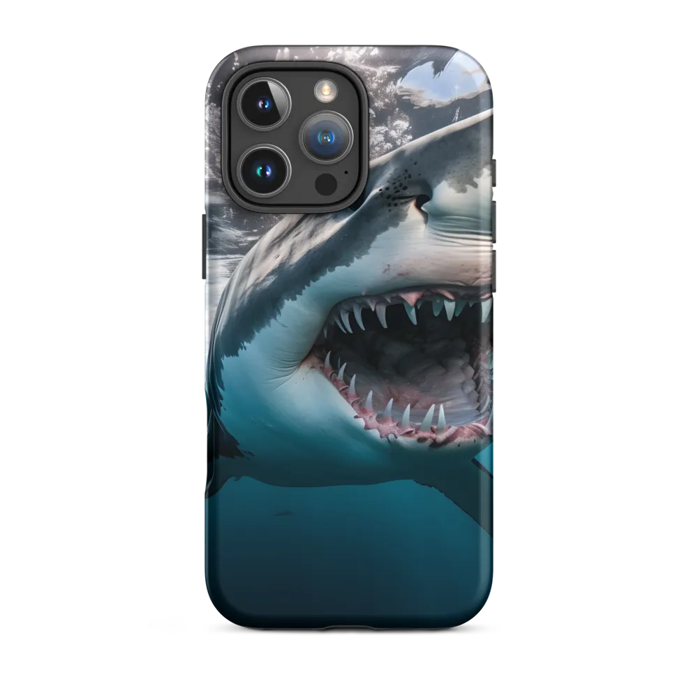 Great White Shark Underwater Photography | Phone Case