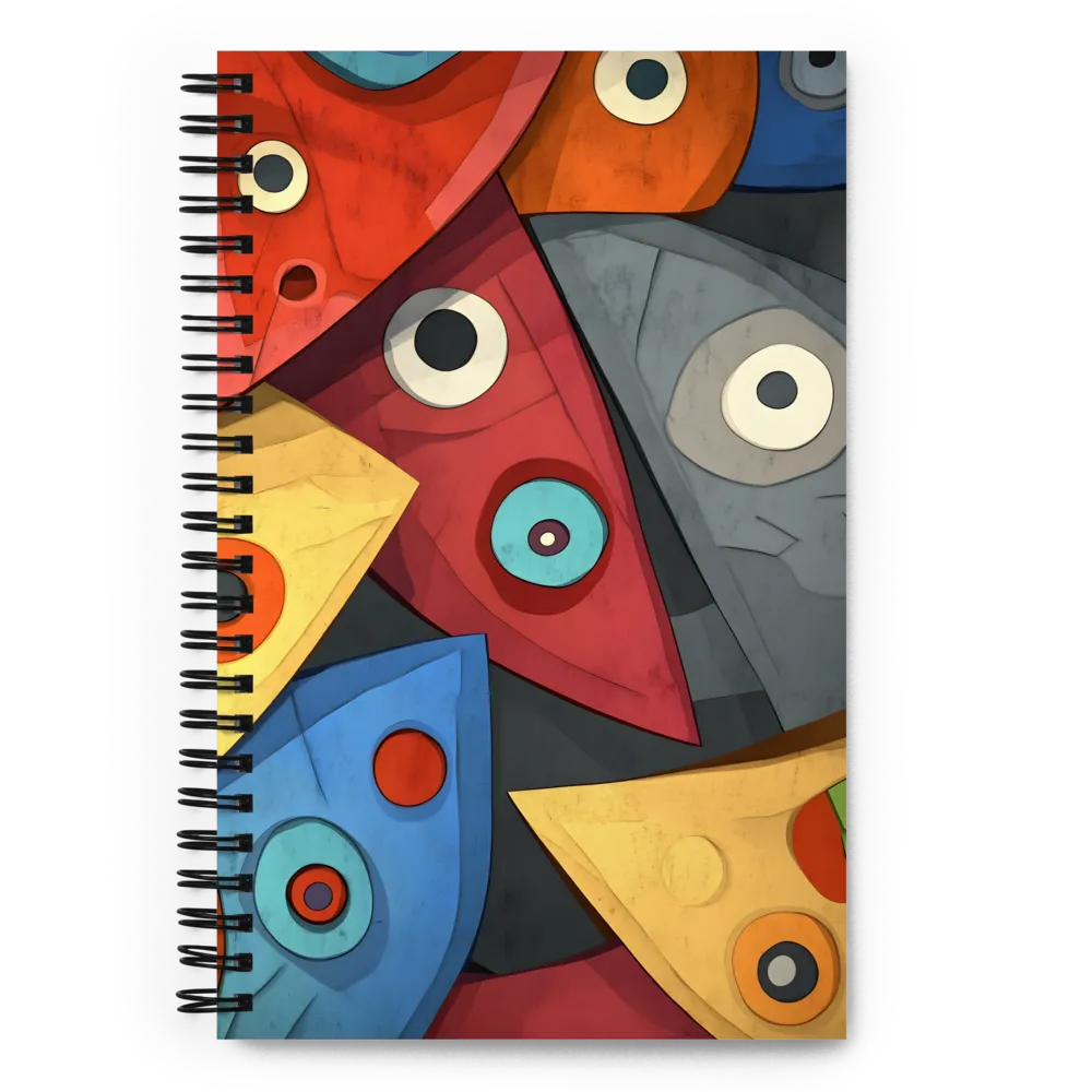 Aquatic Geometry 
 Spiral Notebook | 140 pages