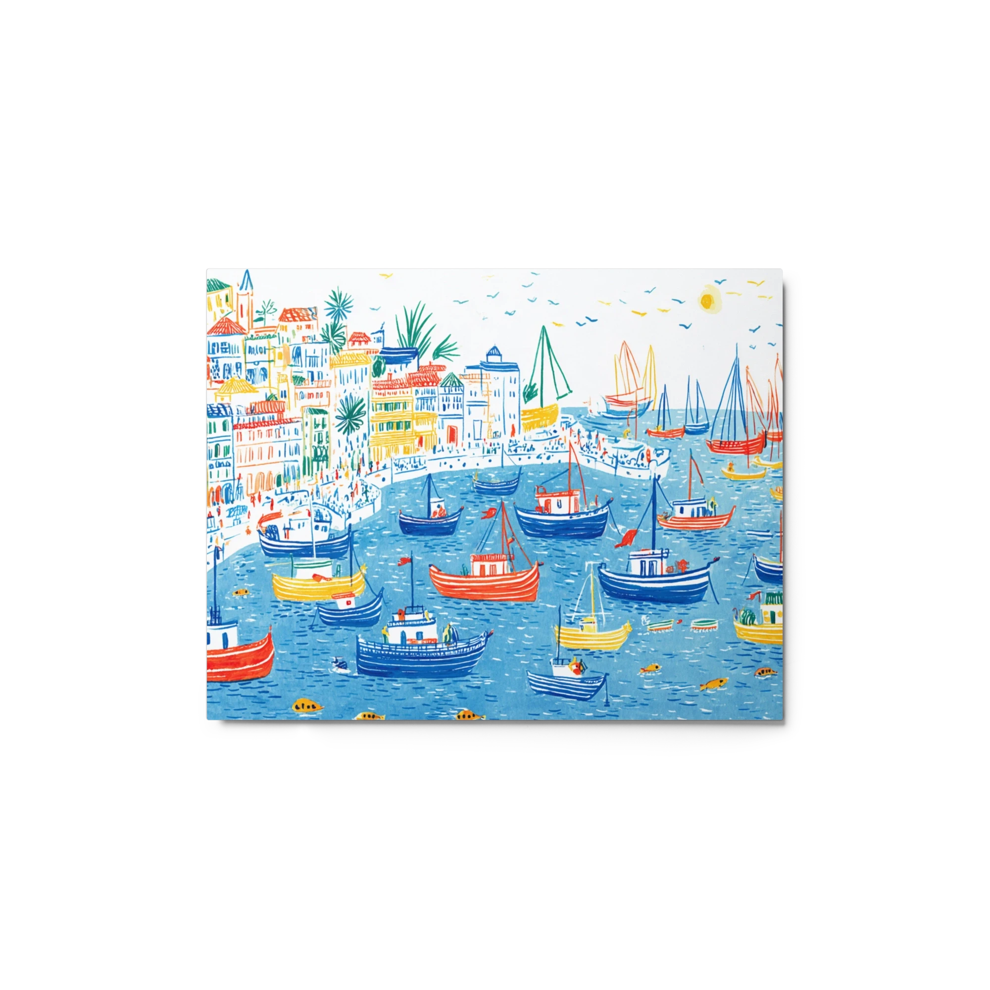Mediterranean Coastal Harbor
