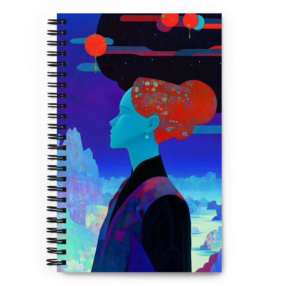 Cosmic Serenity 
 Spiral Notebook | 140 pages