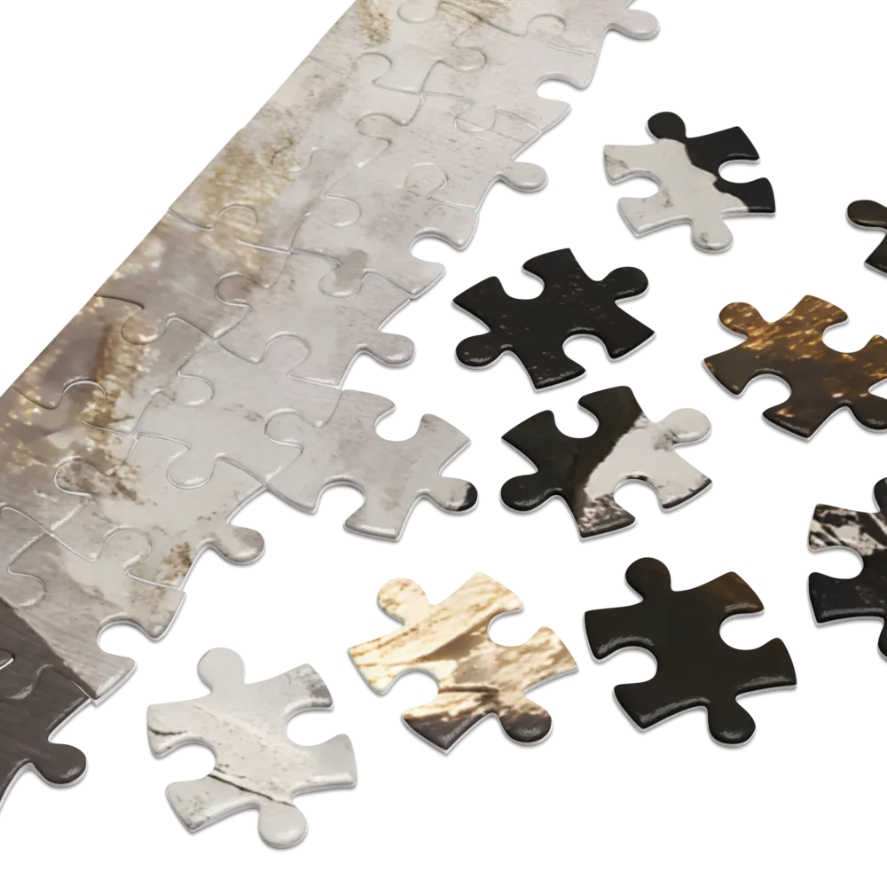 Gilded Shadow 
 Jigsaw Puzzle in Tin Box