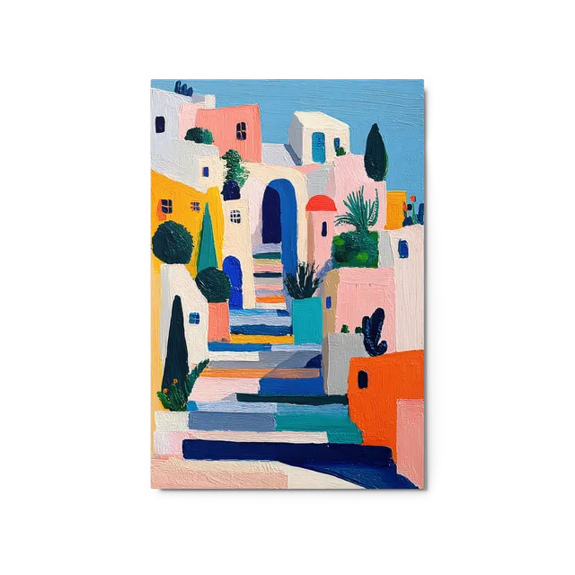 Steps to the Aegean | Art Print