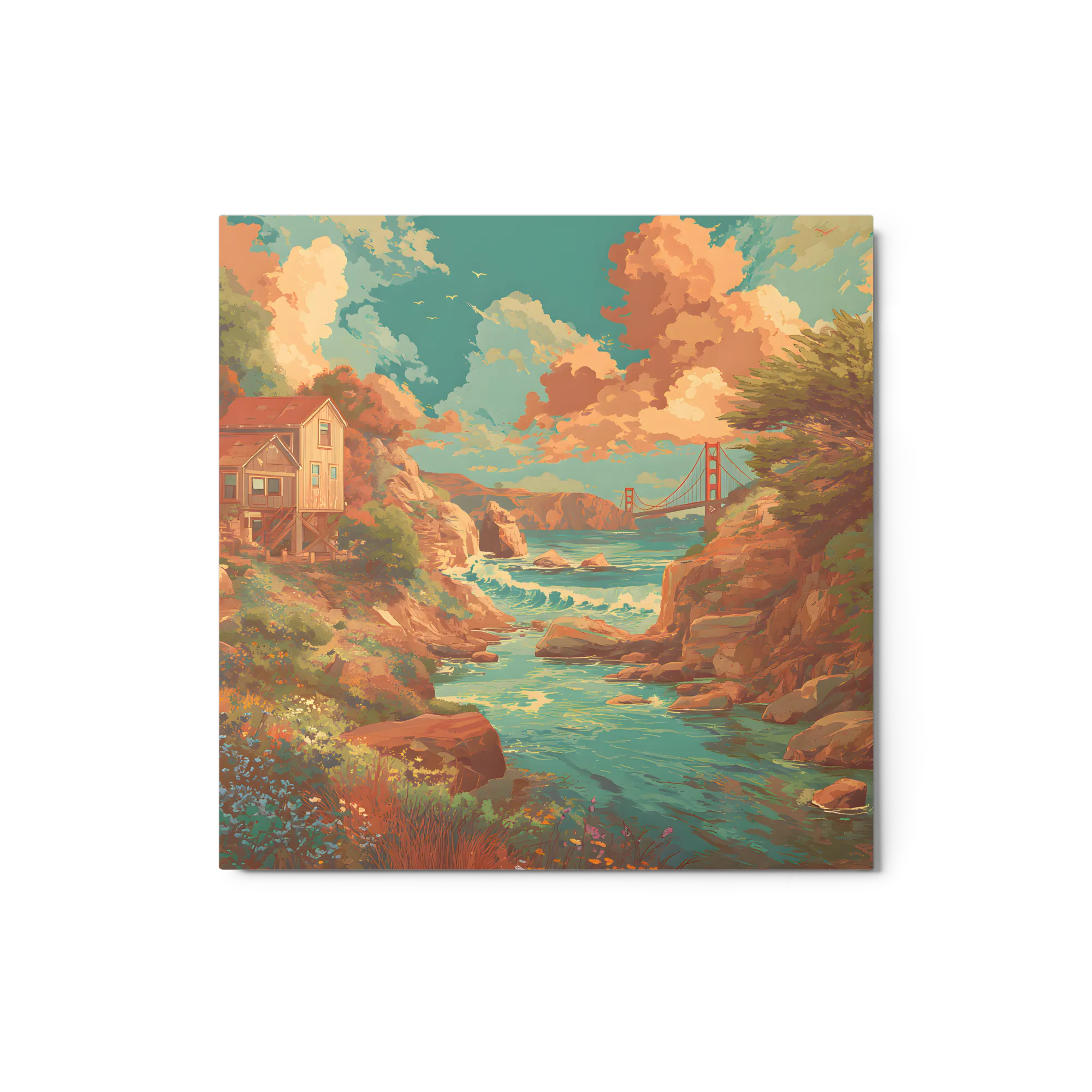 Golden Gate Coastline Reverie