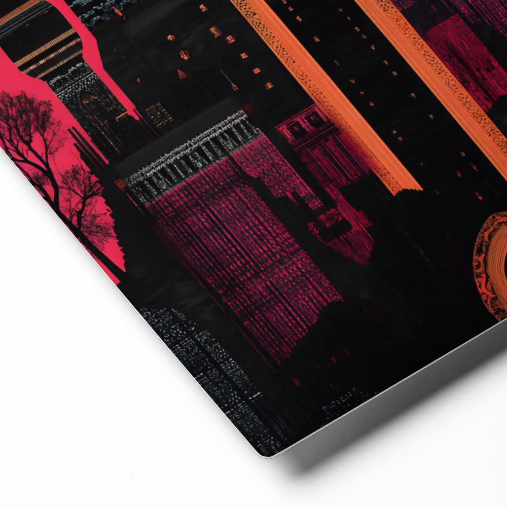 Twilight Metropolis 
 Canvas | 30″x 30″