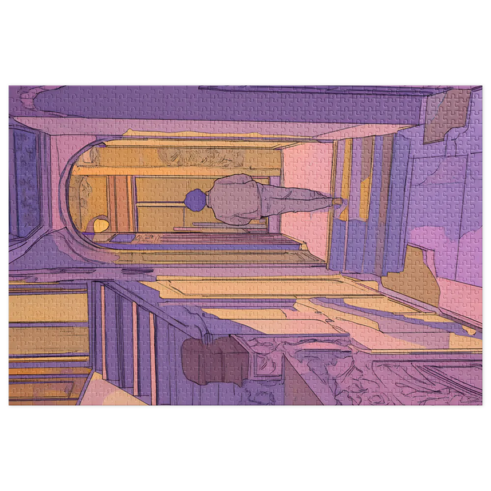 The Purple Corridor | Jigsaw Puzzles