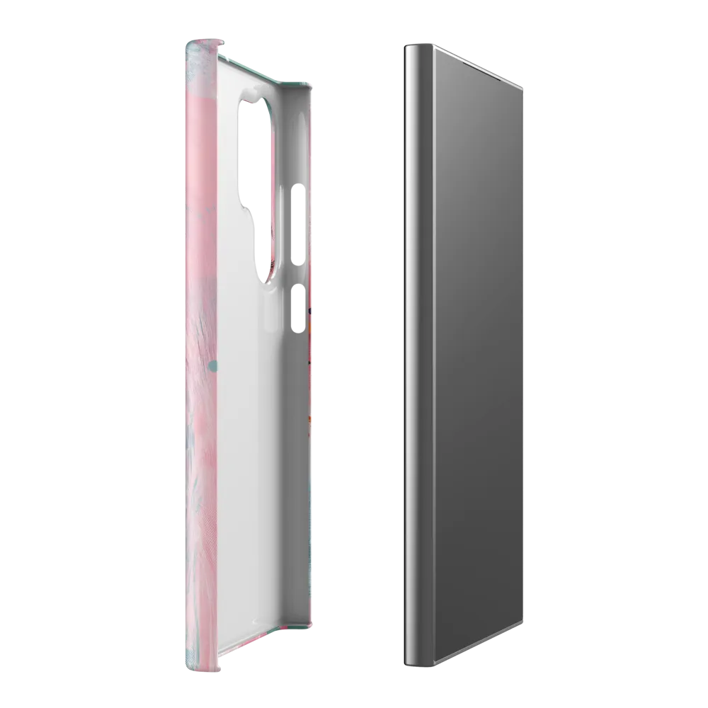 Portrait of a Woman in Pink and Green | Phone Case