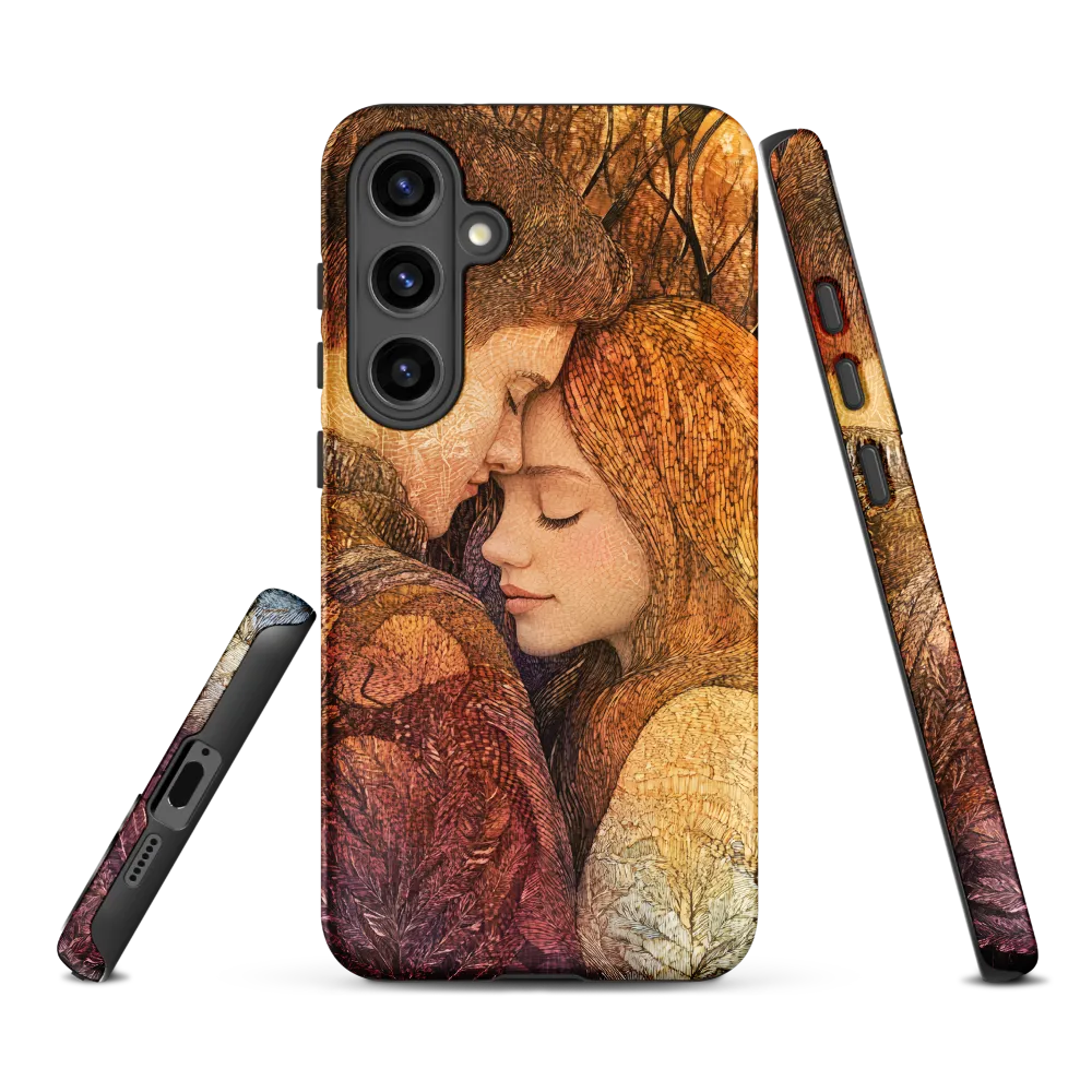 Golden Autumn Embrace | Phone Case