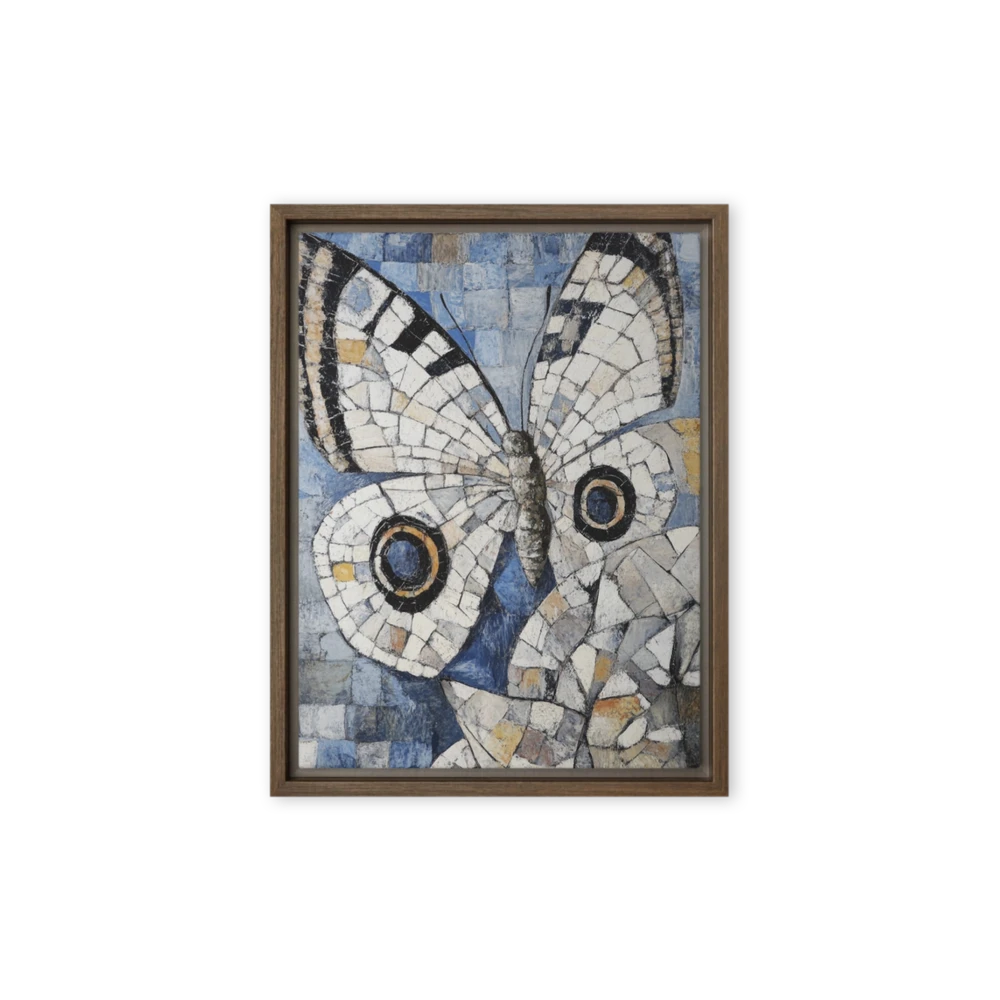 Textured Butterfly Mosaic | Art Print