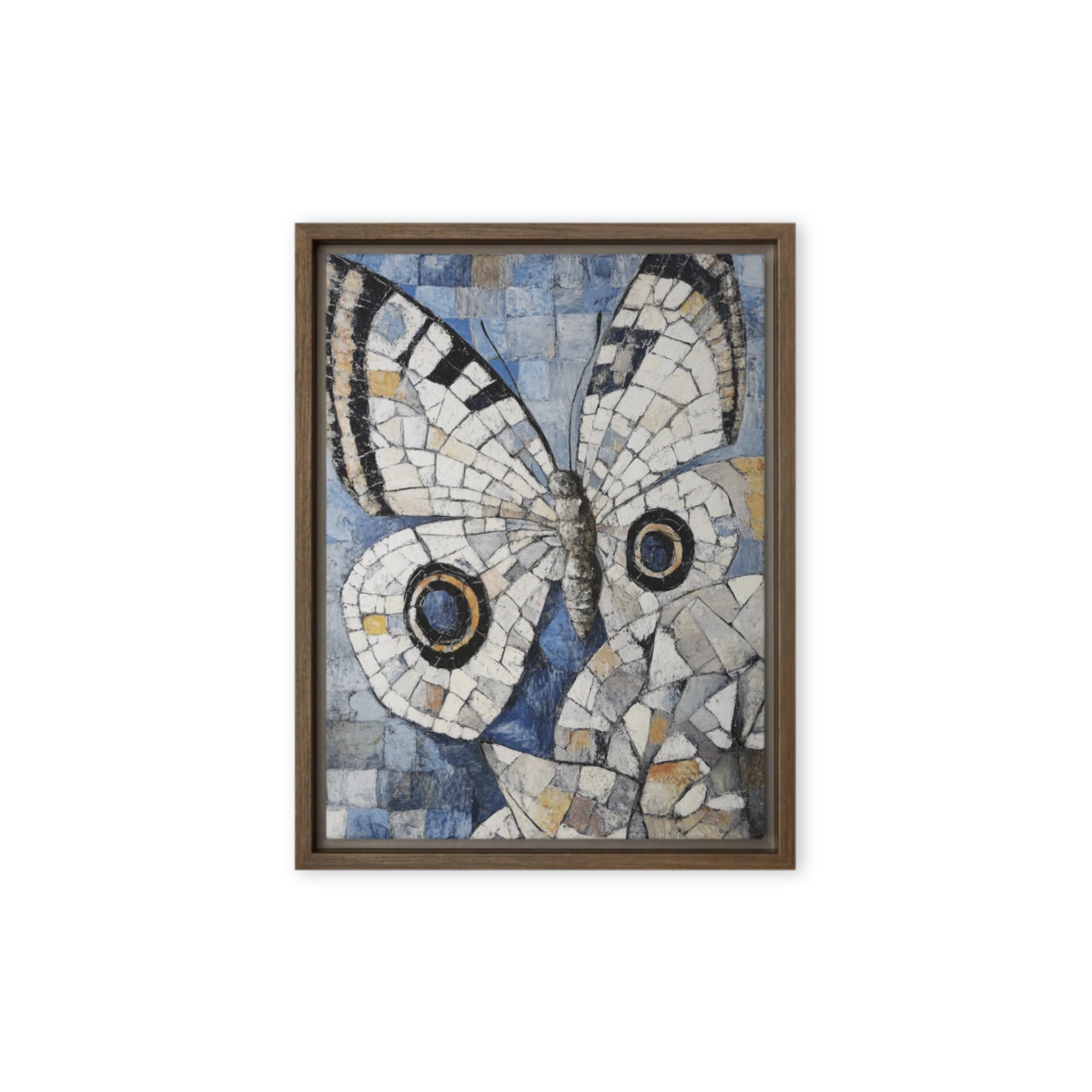 Textured Butterfly Mosaic