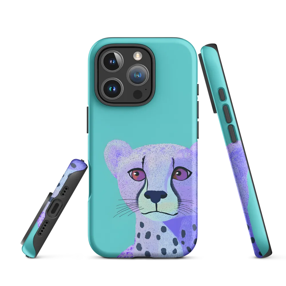 Stylized Cheetah Illustration