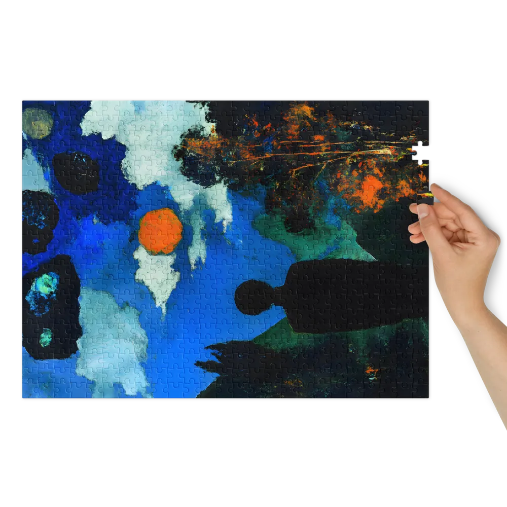The Celestial Dreamer 
 Jigsaw Puzzle in Tin Box