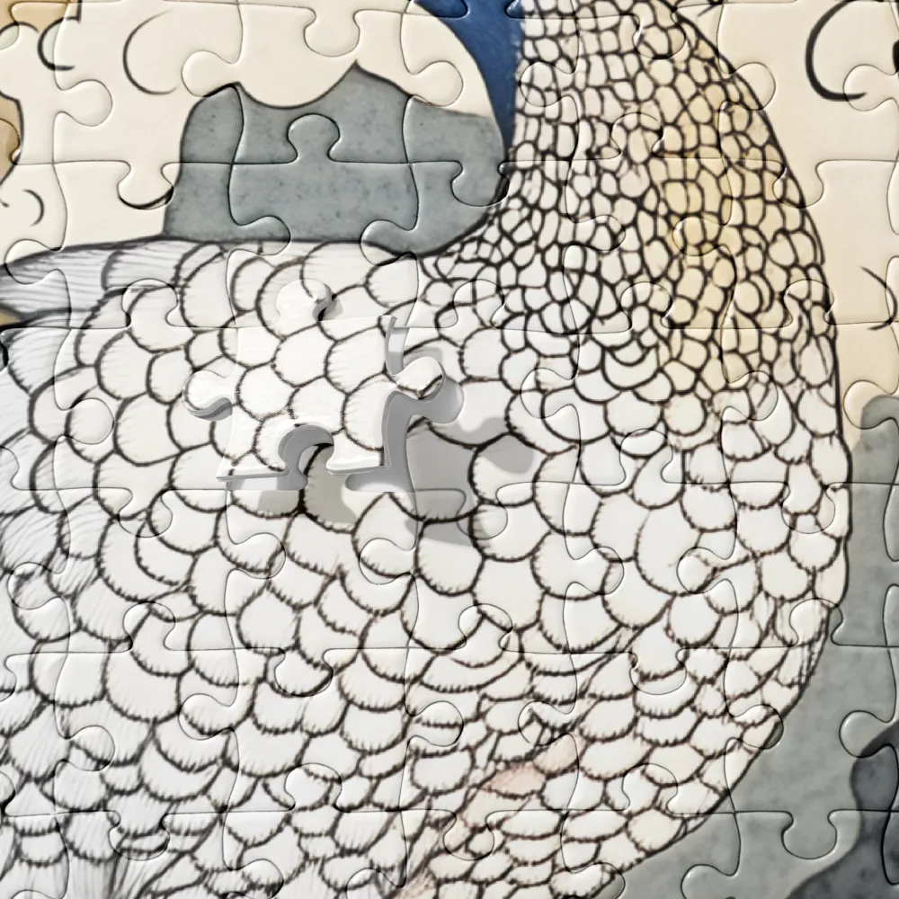 Elegance of the Crane 
 Jigsaw Puzzle