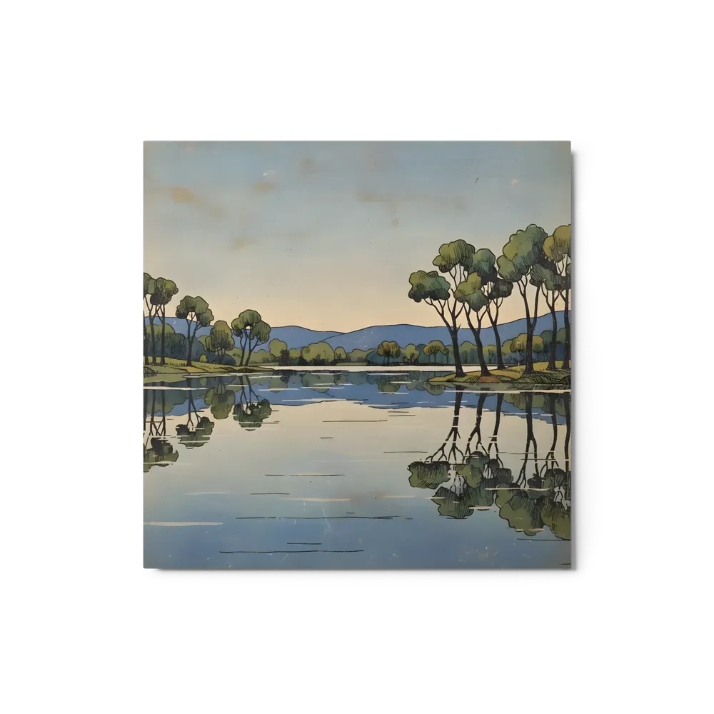 Serene Lake Reflection | Art Print