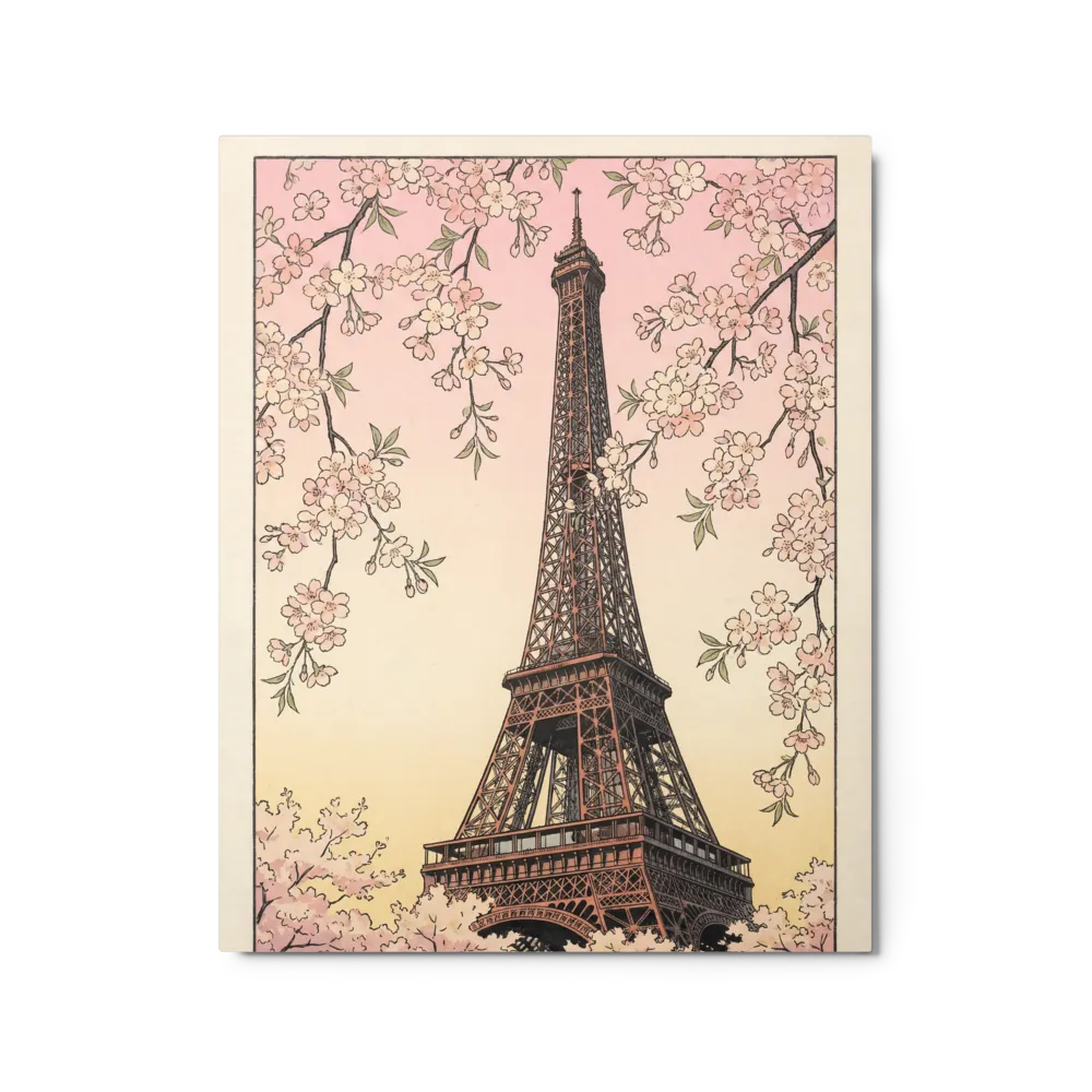 Springtime in Paris Ukiyo-e