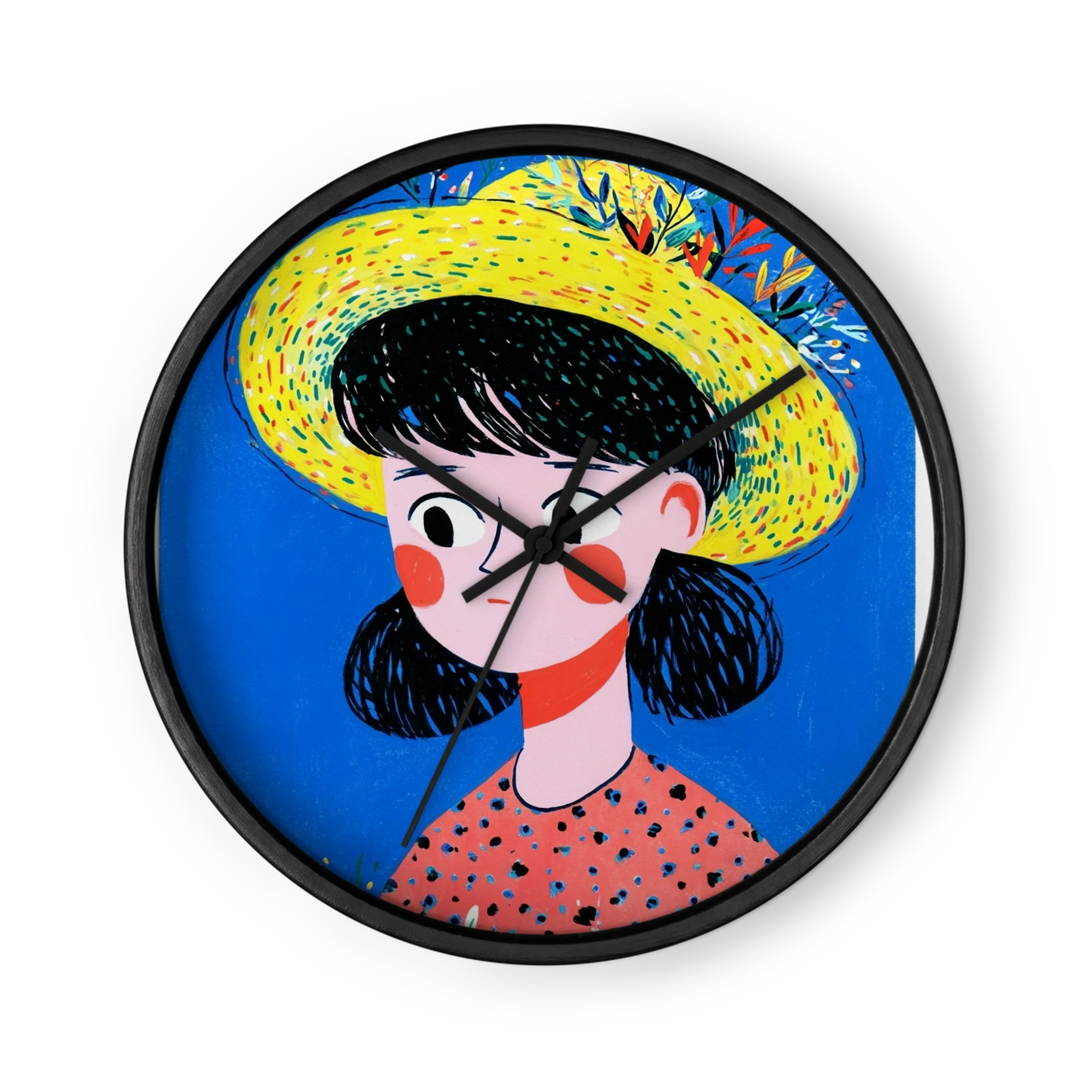 Girl in a Yellow Straw Hat
