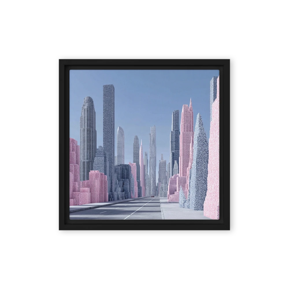 Pastel Metropolis | Art Print