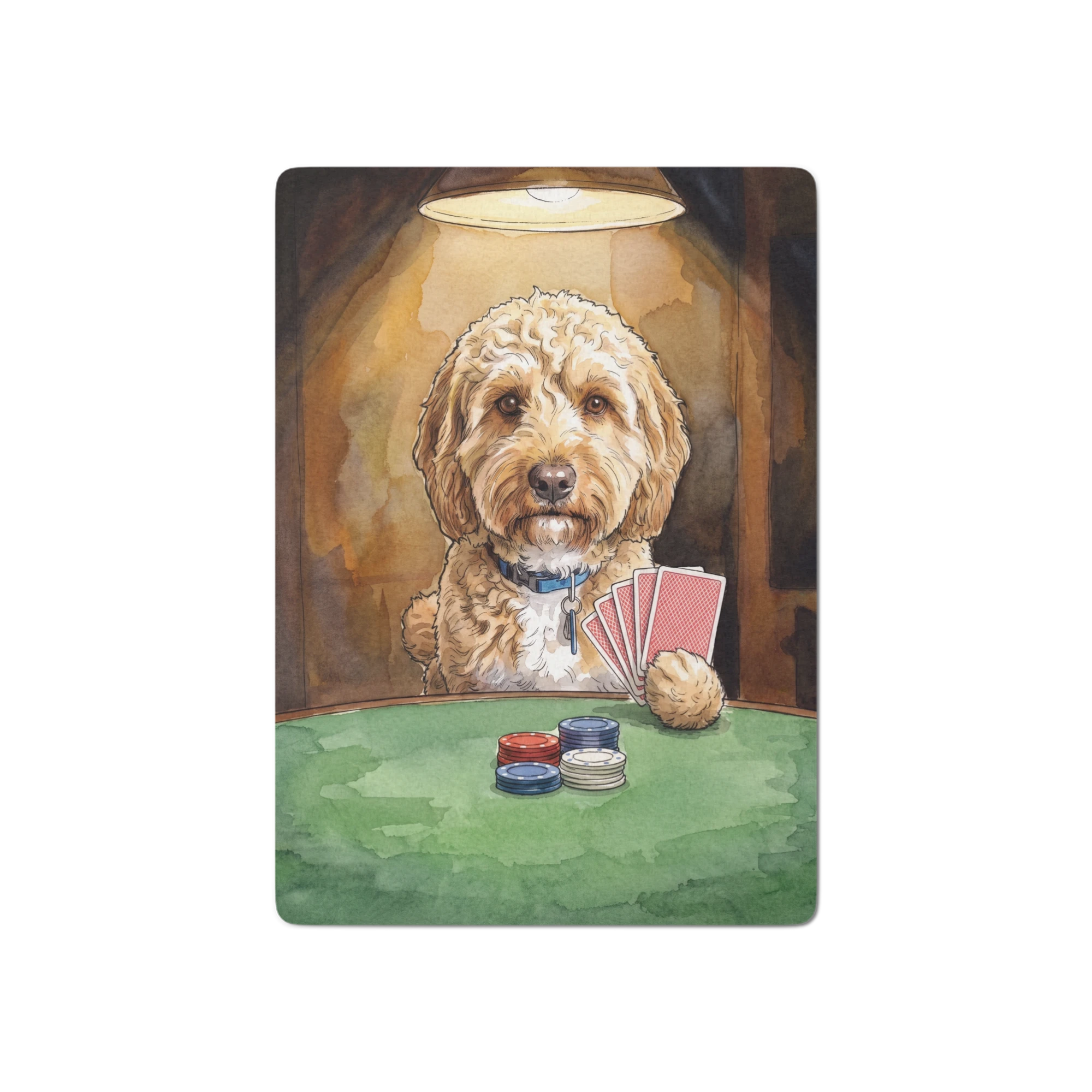 Pet Portrait Playing Cards — Ink & Wash