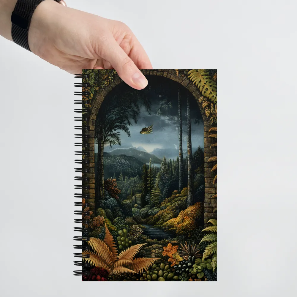 Glimpse into the Ancient Realm 
 Spiral Notebook | 140 pages