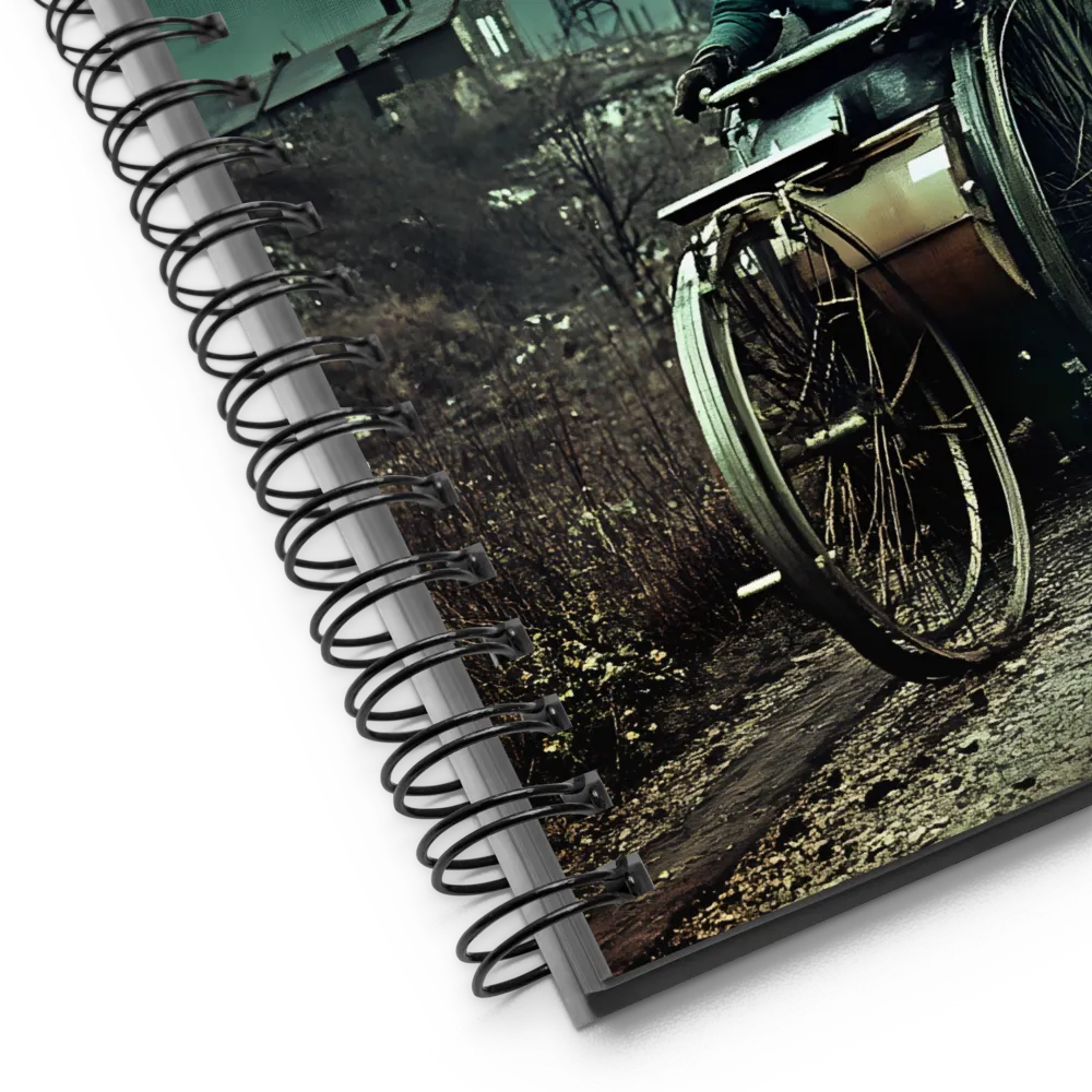 The Lunar Voyager's Desolation 
 Spiral Notebook | 140 pages