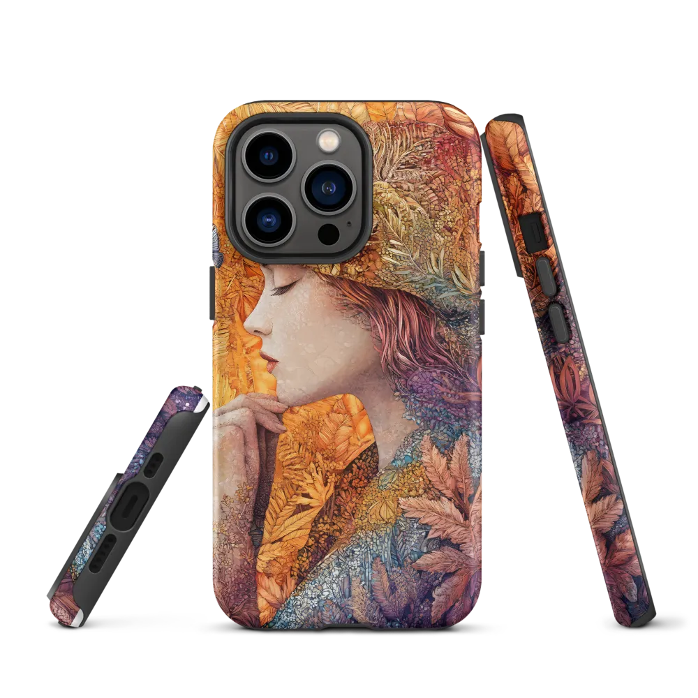 Autumn Flora Profile | Phone Case
