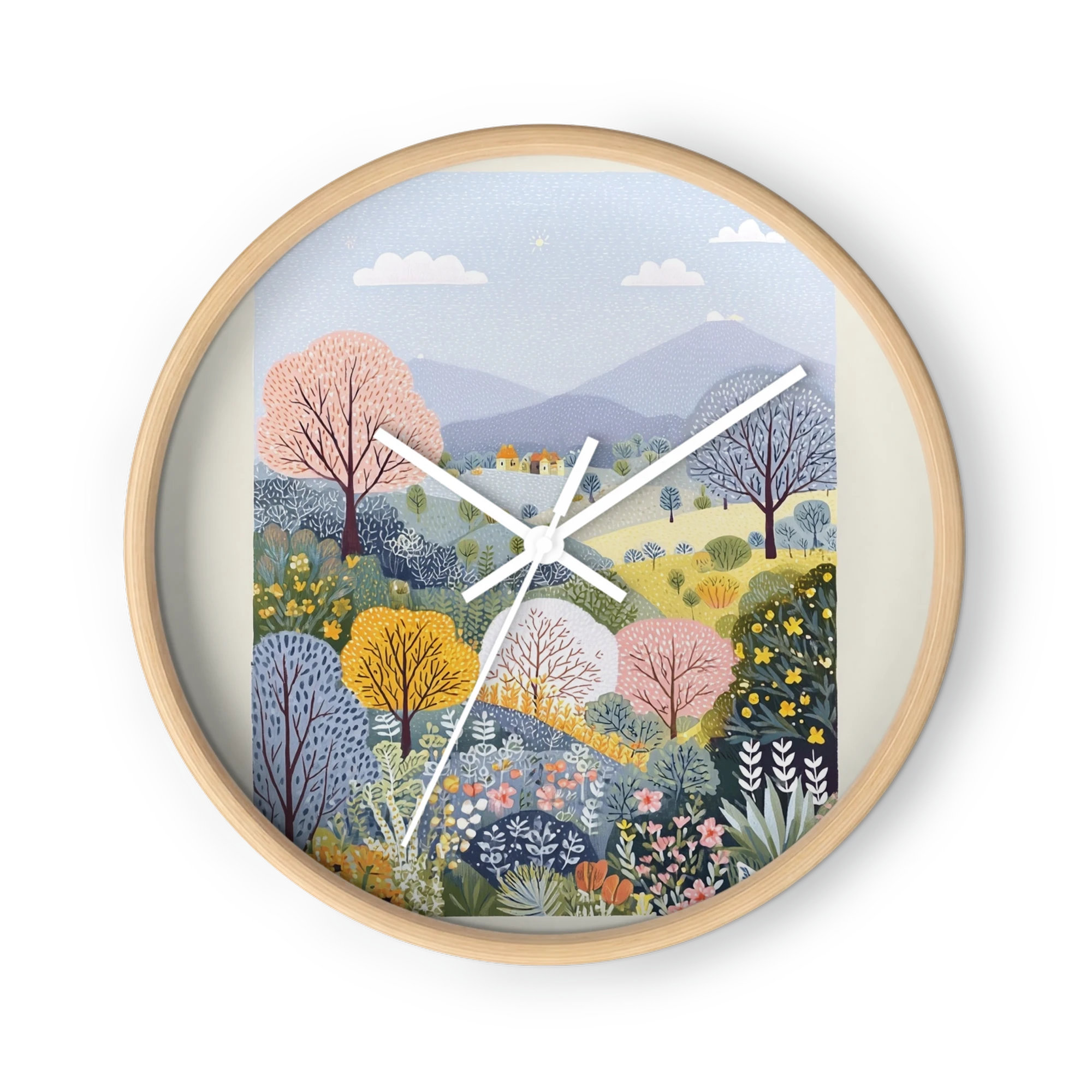 Pastel Valley Hills