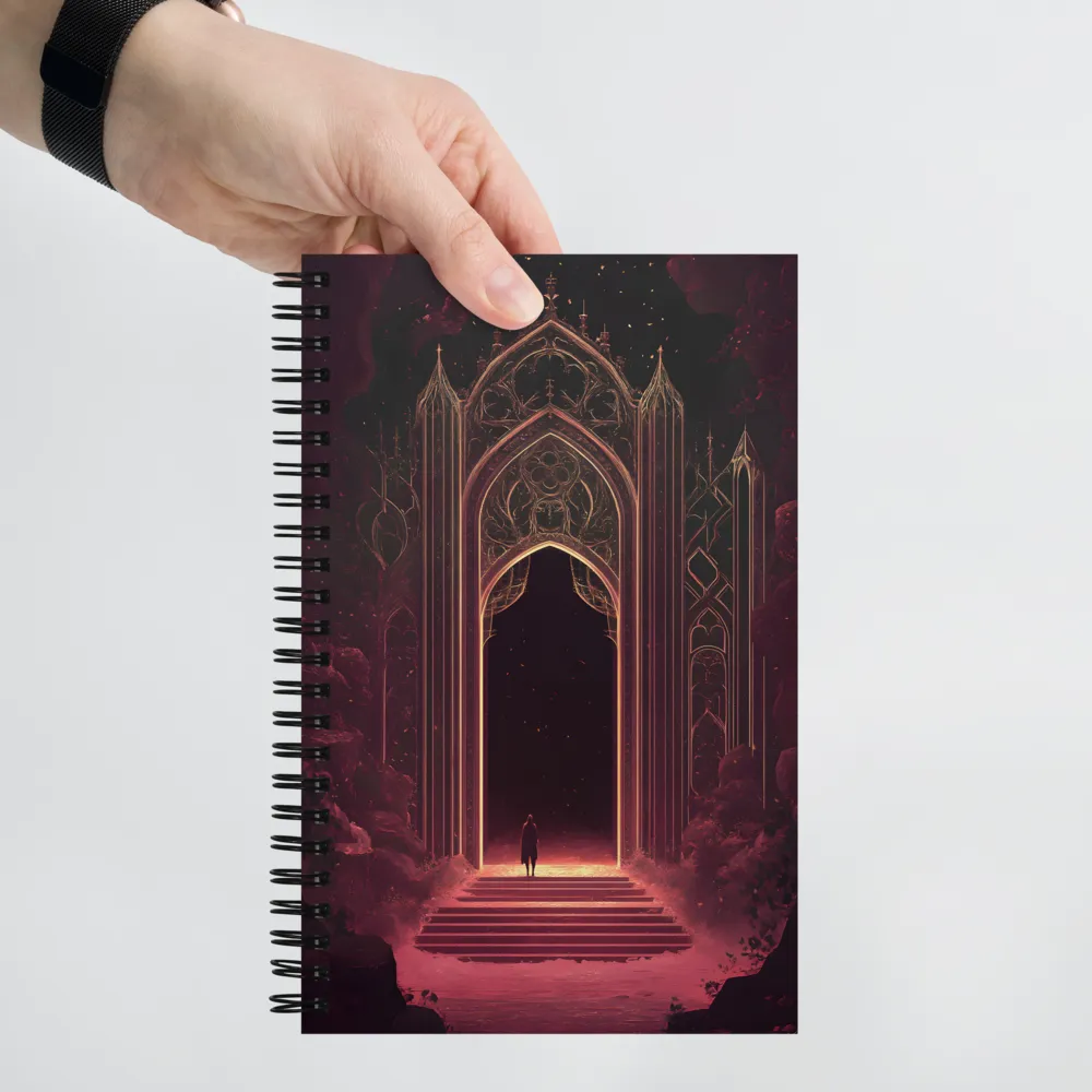 The Ethereal Gateway 
 Spiral Notebook | 140 pages