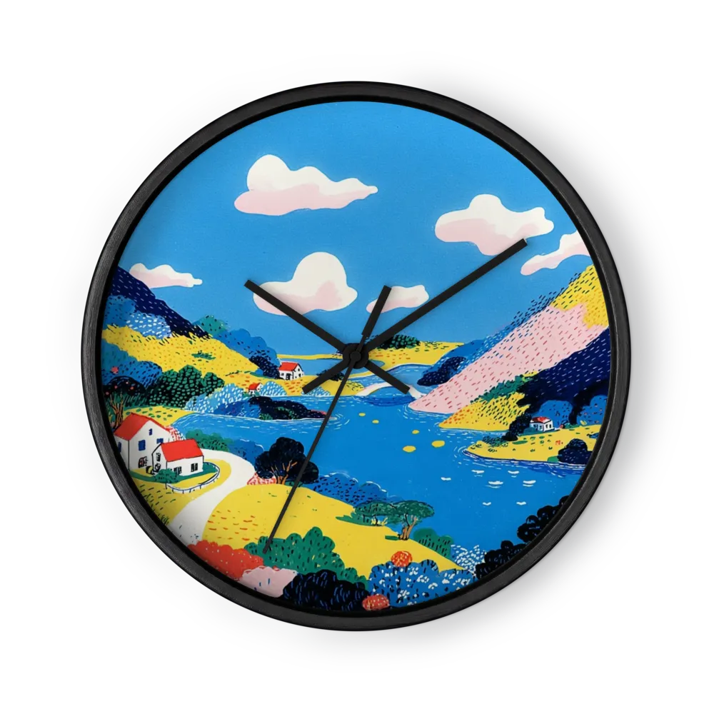 Valley Village | Wall Clock