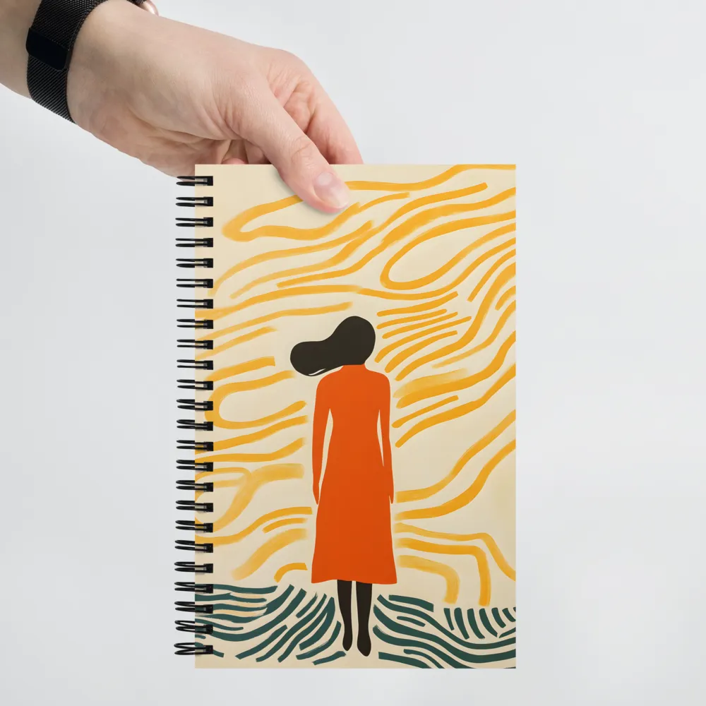 Solitary Horizon 
 Spiral Notebook | 140 pages