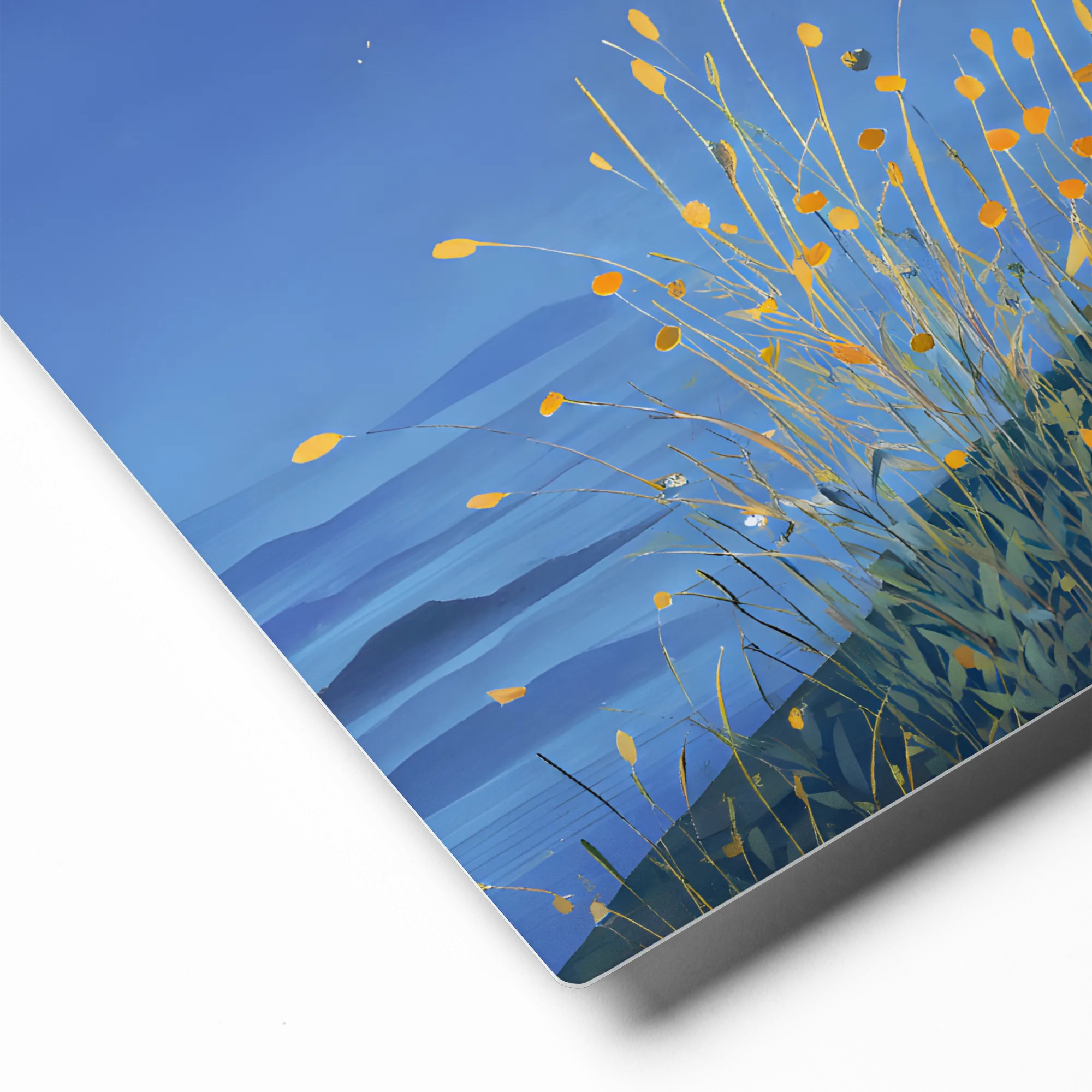 Moonlight Field Solitude 
 Canvas | 6″x 6″
