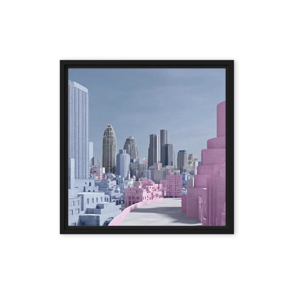 Pastel Metropolis | Art Print
