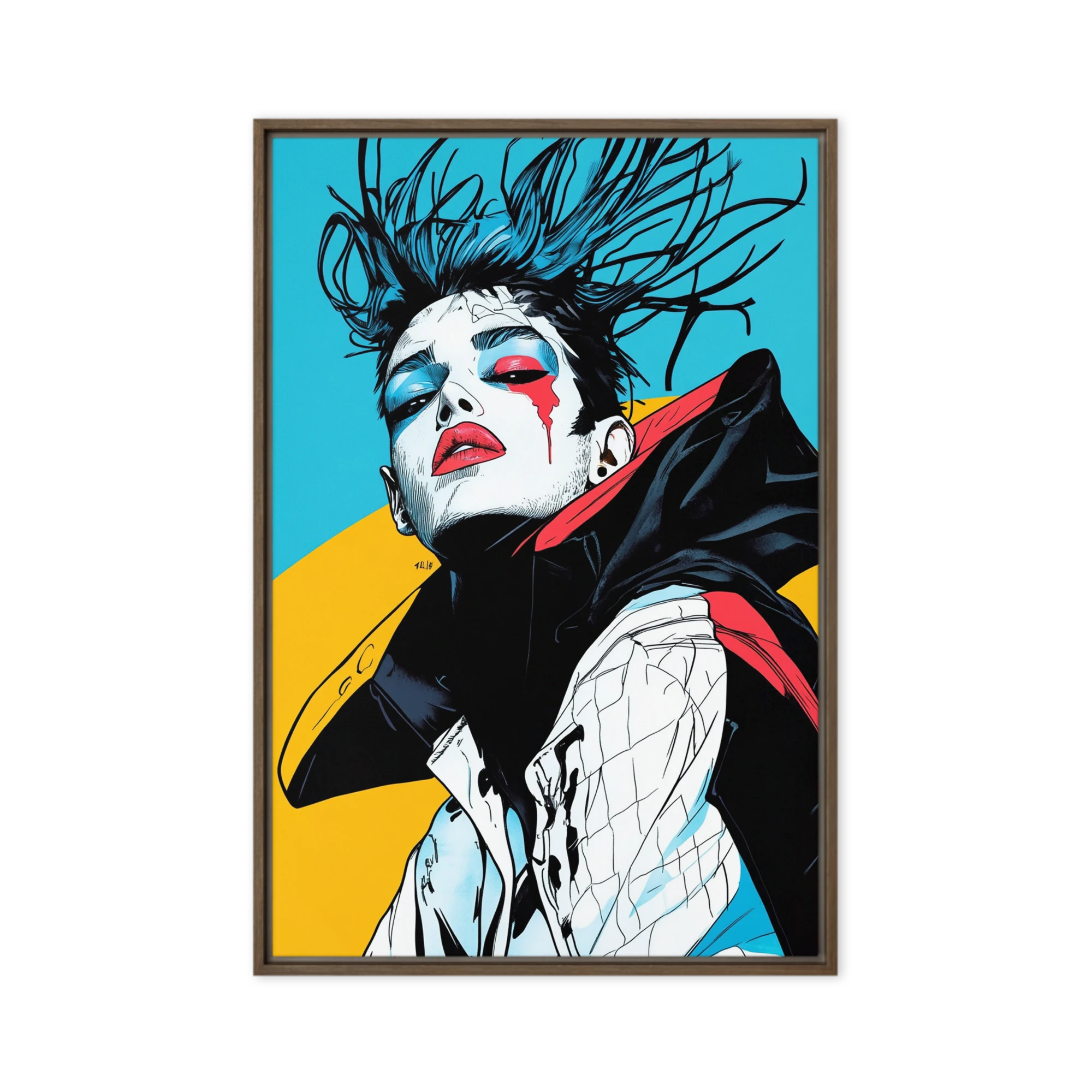 Electric Gaze | Art Print