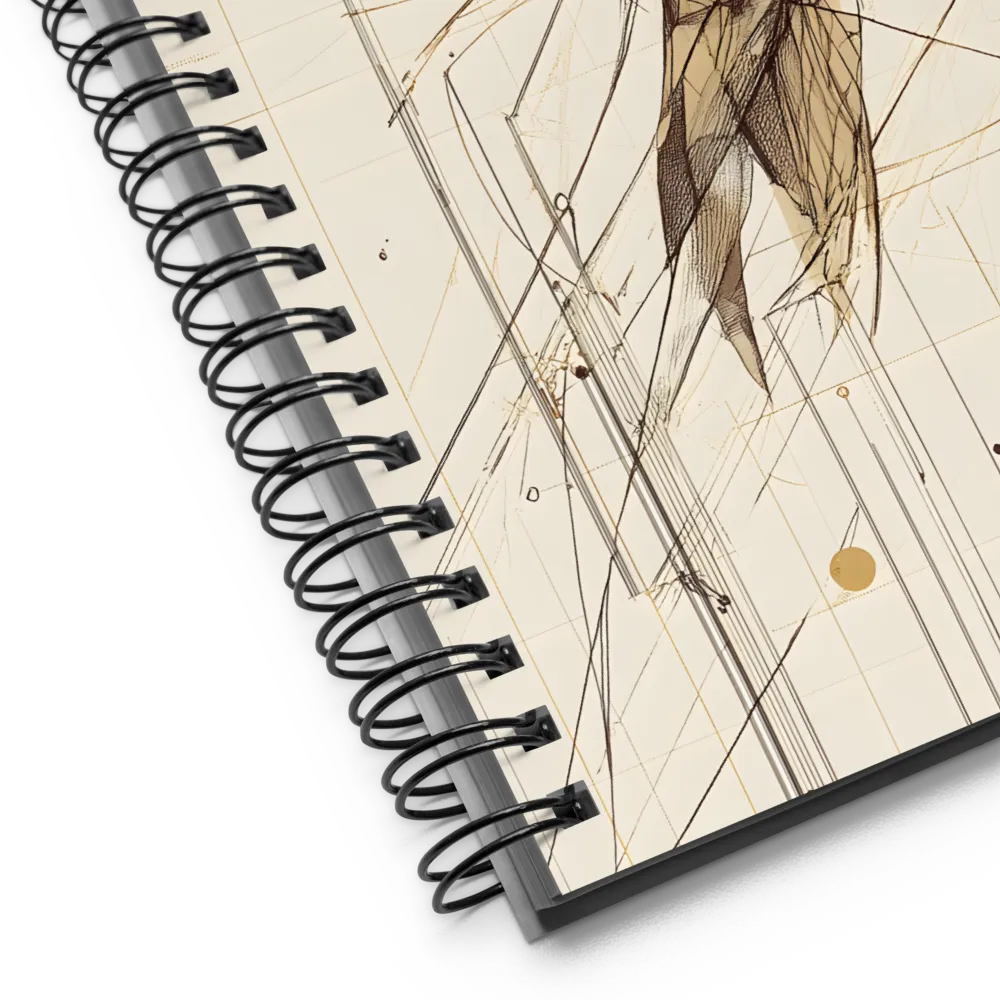 Blueprint of Flight 
 Spiral Notebook | 140 pages