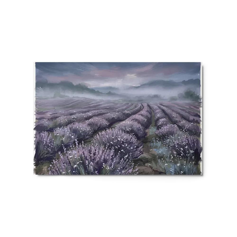 Tranquil Lavender Vista | Art Print