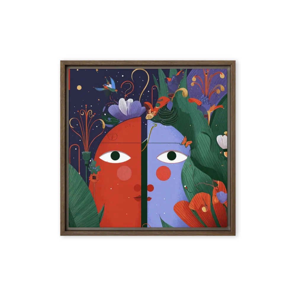 Duality in Bloom | Art Print
