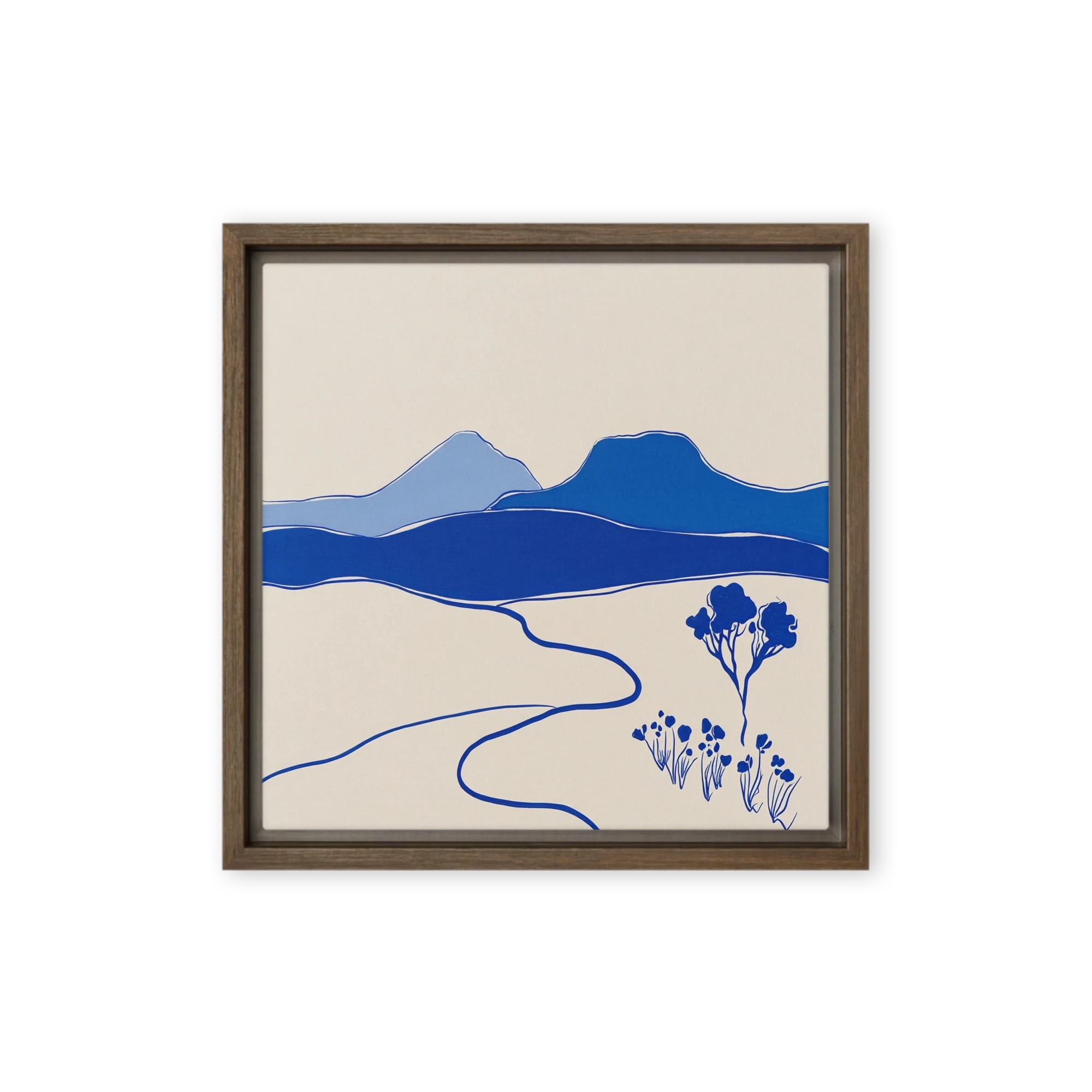 Blue Horizon Landscape