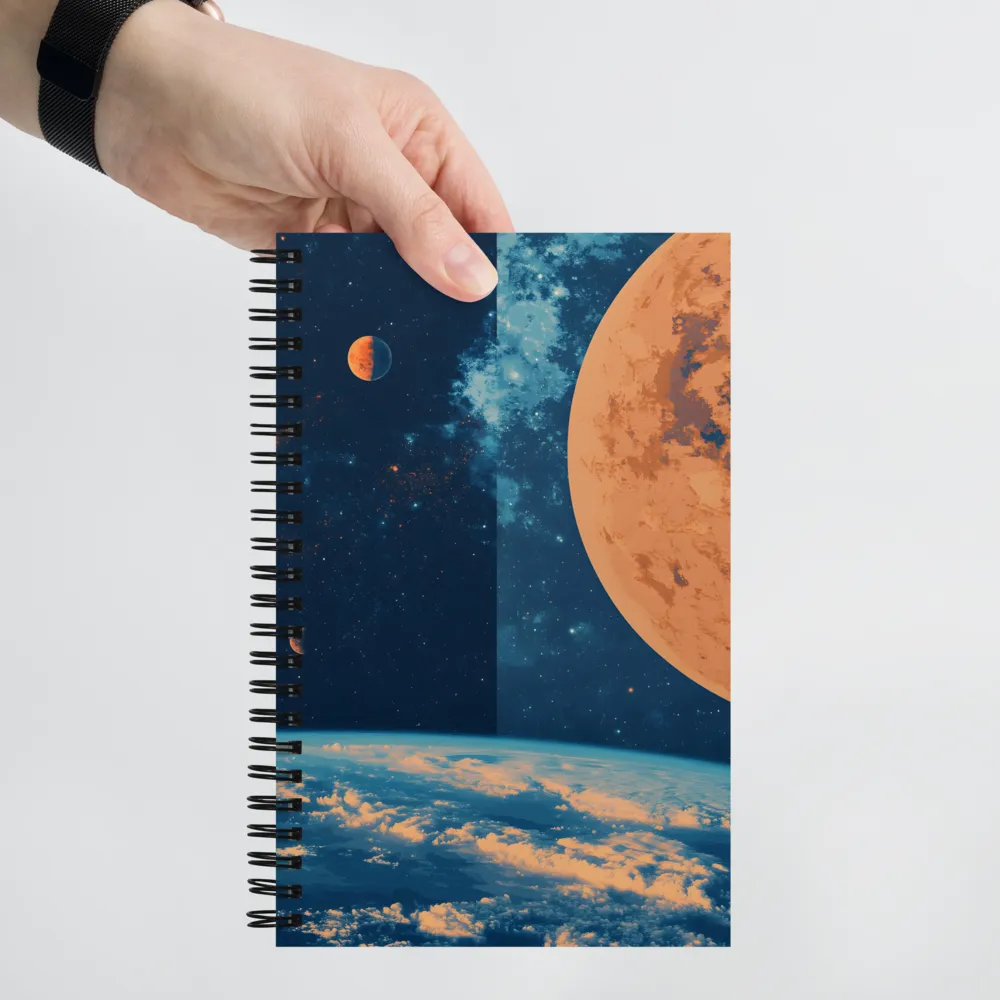 Interstellar Divide 
 Spiral Notebook | 140 pages