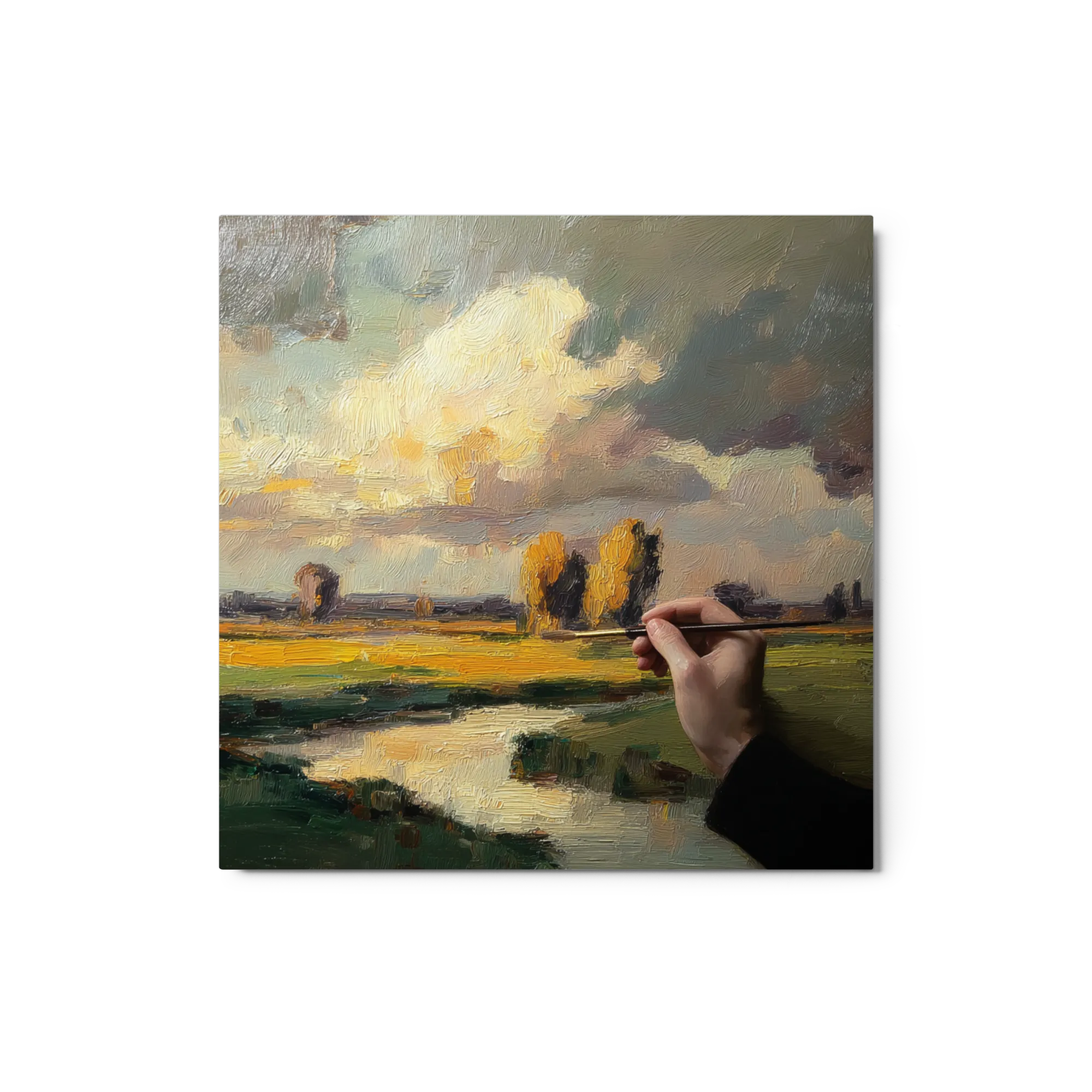 Impasto Landscape Creation