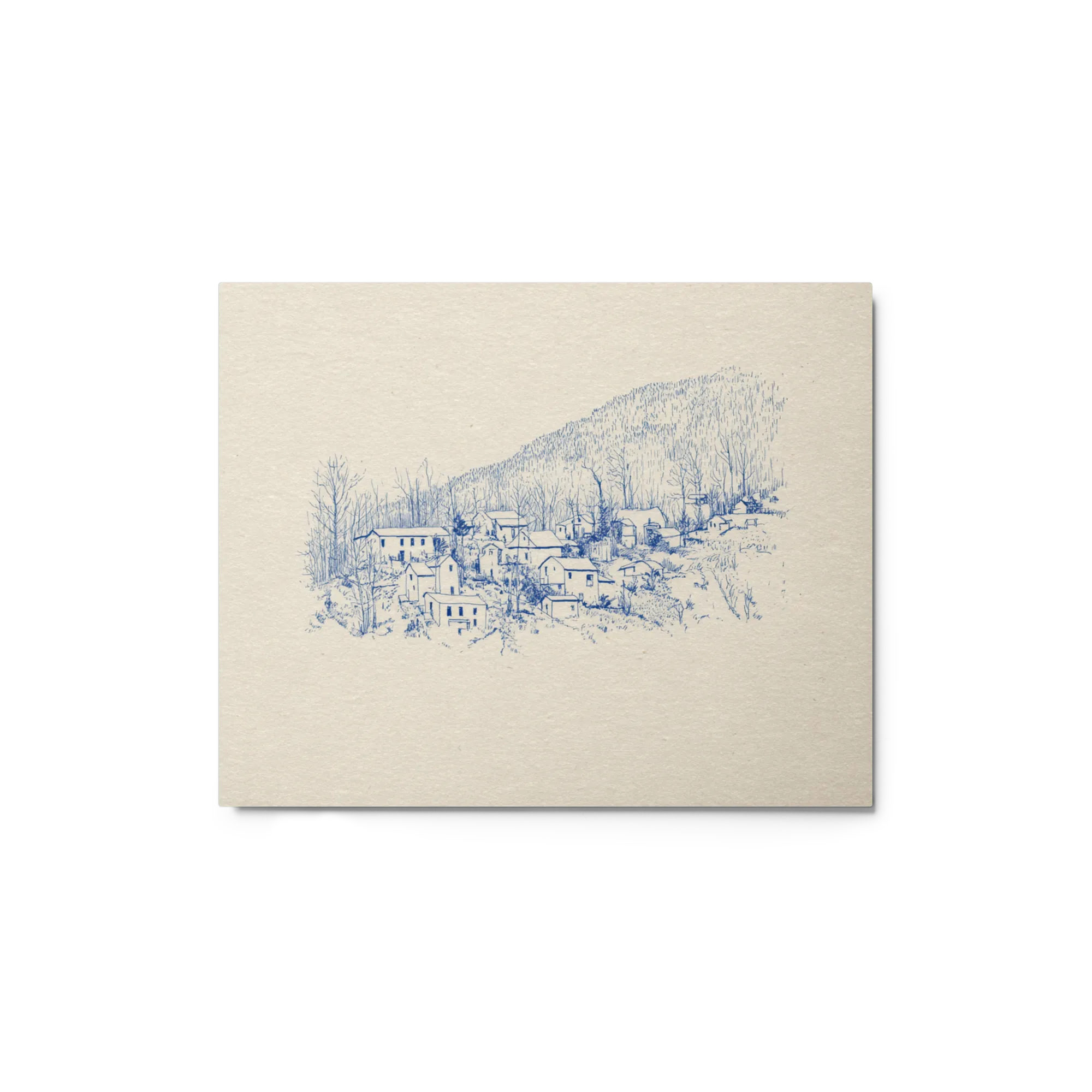 Hillside Village Sketch
